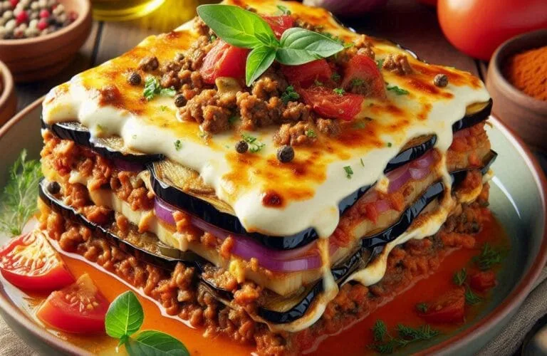 Recette Moussaka Libanaise avec Viande