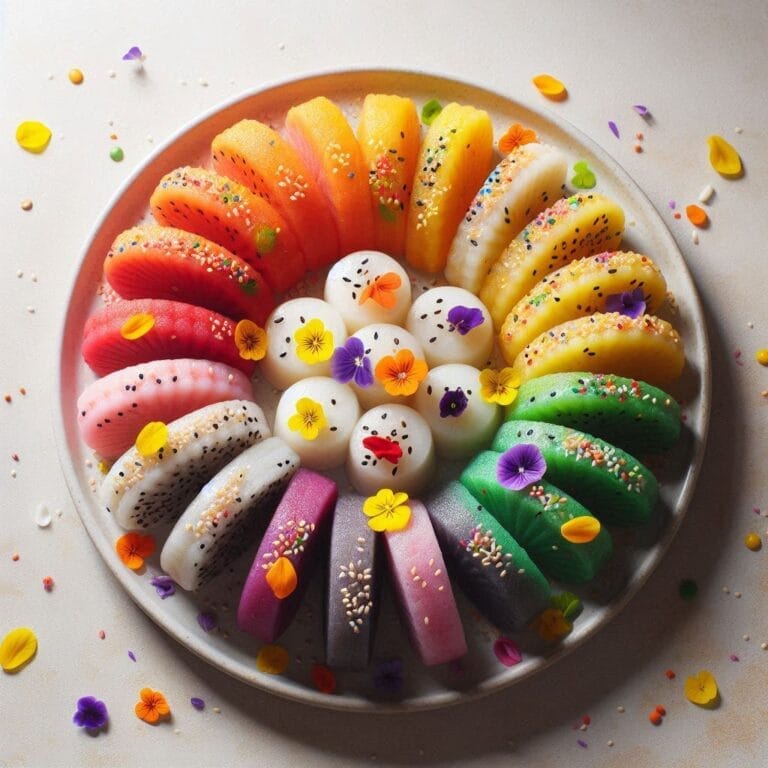 recette gateau de riz coréen