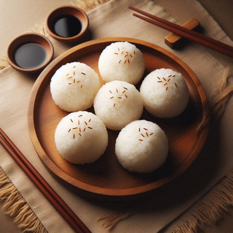 Recette Boulette de Riz Nature