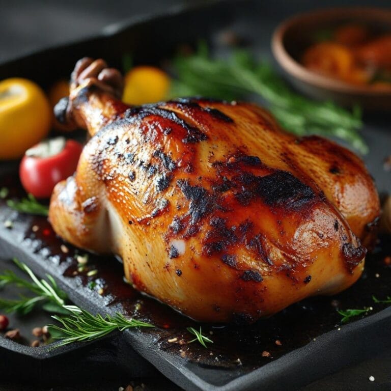 recette poulet brique à rôtir