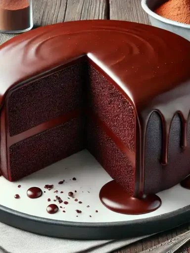 gateau au chocolat recette en anglais