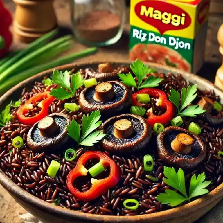 recette riz djon djon cube maggi