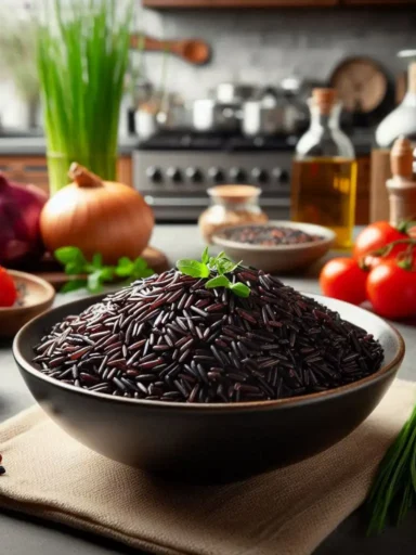 recette de riz noir italien