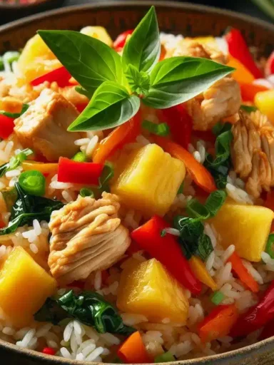 recette riz frit thai