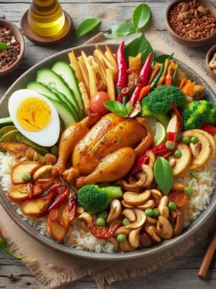 recette poulet noix de cajou thai
