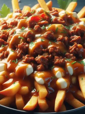 recette poutine viande hachée