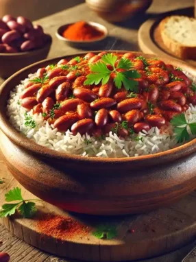 Recette Riz au Haricot Rouge Portugais