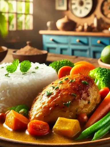 recette poulet au coco antillais