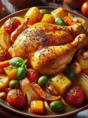 poulet chasseur recette italienne