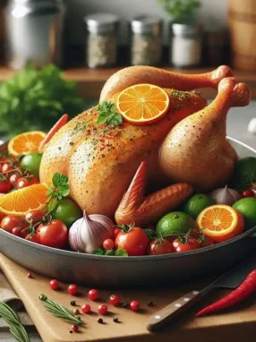 recette poulet citron tahiti