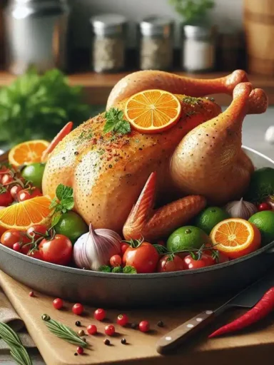 recette poulet citron tahiti