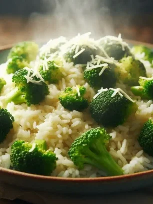 brocoli riz recette