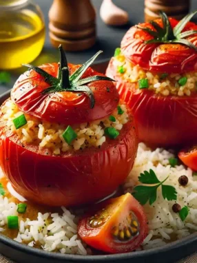 tomates farcies recette de grand-mère avec riz