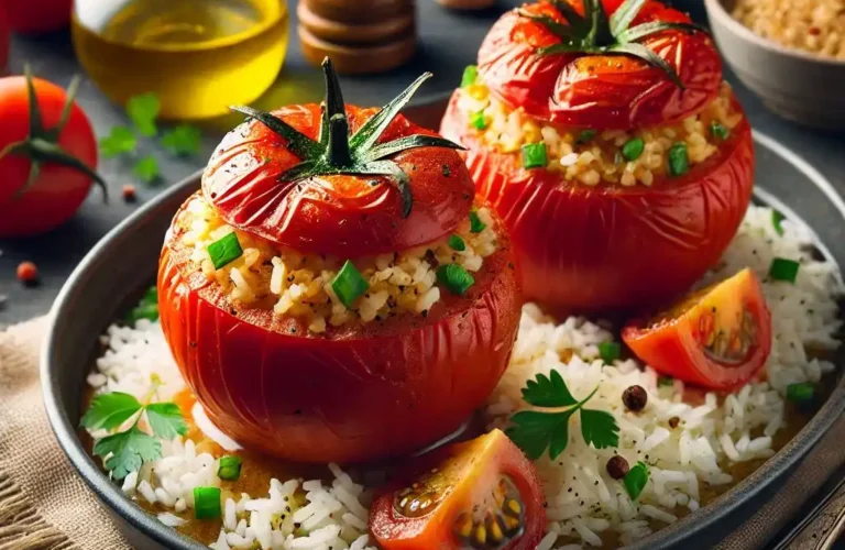 tomates farcies recette de grand-mère avec riz
