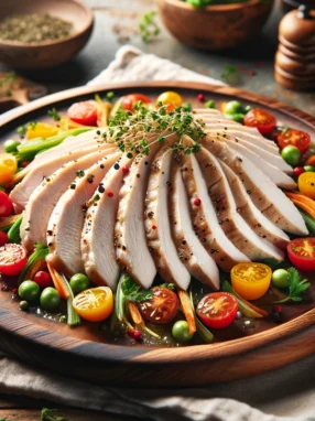 recette avec blanc de poulet en tranche