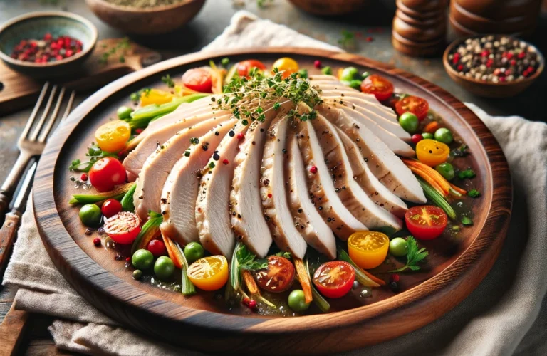 recette avec blanc de poulet en tranche