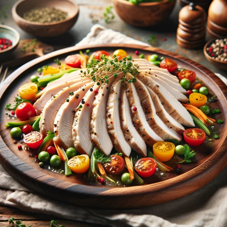 recette avec blanc de poulet en tranche