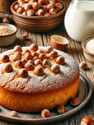 recette gateau avec lait de noisette