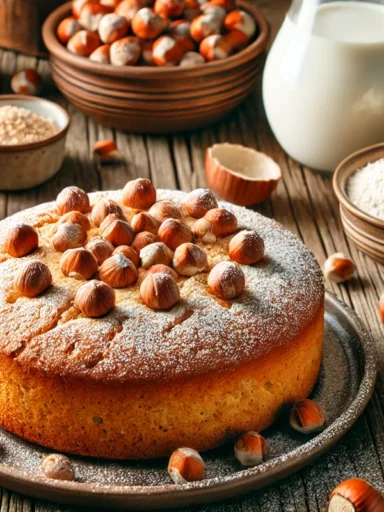recette gateau avec lait de noisette