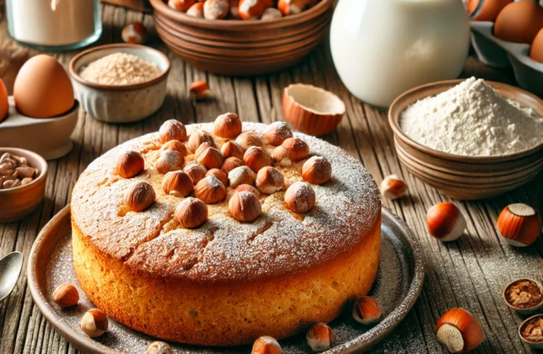 recette gateau avec lait de noisette
