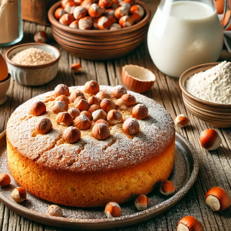 recette gateau avec lait de noisette