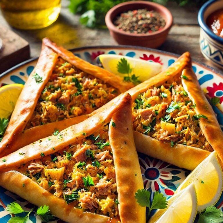 Recette Brick Viande Hachée Pomme de Terre Tunisienne