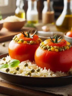 recette tomate farcie et riz
