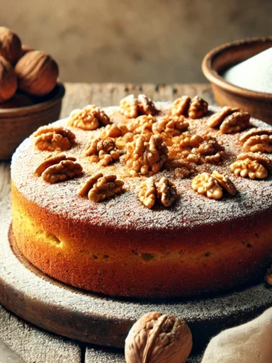 Recettes Gâteau aux Noix de Grenoble