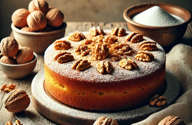 Recettes Gâteau aux Noix de Grenoble
