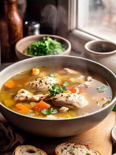 Recette Bouillon de Poulet Rapide