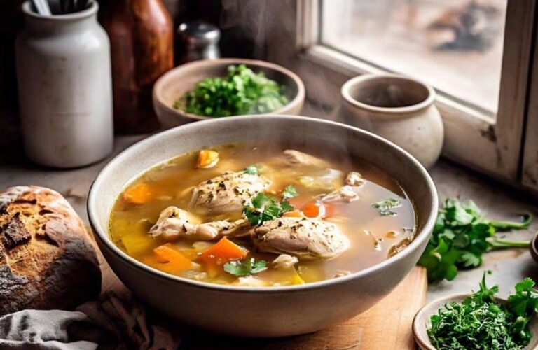 Recette Bouillon de Poulet Rapide