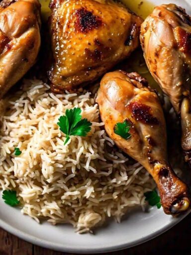 Recette Cuisse de Poulet et Riz Basmati