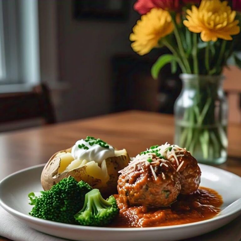 Recette boulette de viande et pomme de terre au four