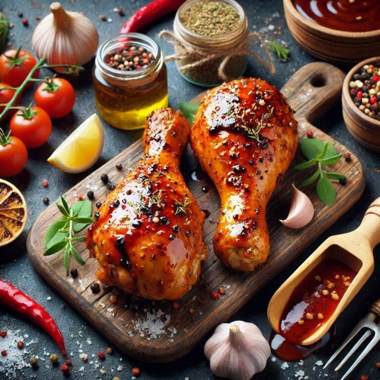 Recette Marinade Pilon de Poulet Barbecue