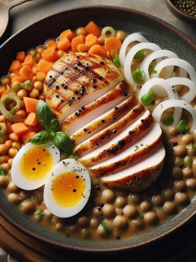 Recette Lentilles Corail Lait de Coco Poulet