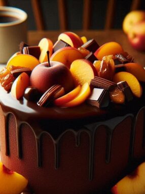 Recette Gâteau chocolat compote de pomme