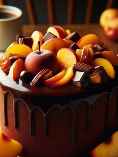 Recette Gâteau chocolat compote de pomme