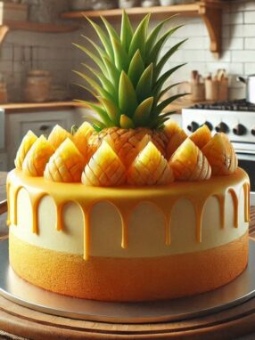 Recette de gâteau à l'ananas