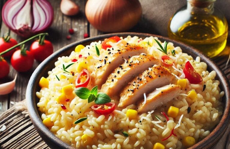 Recette Risoni Poulet