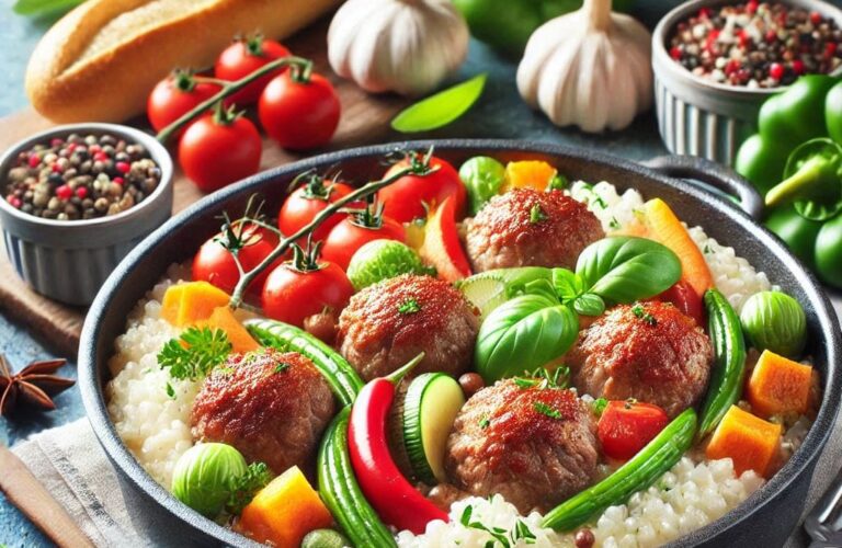 Recette Cookeo Boulette de Viande Riz