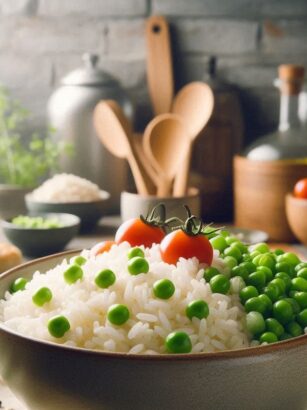 Riz au Petit Pois Recette Facile