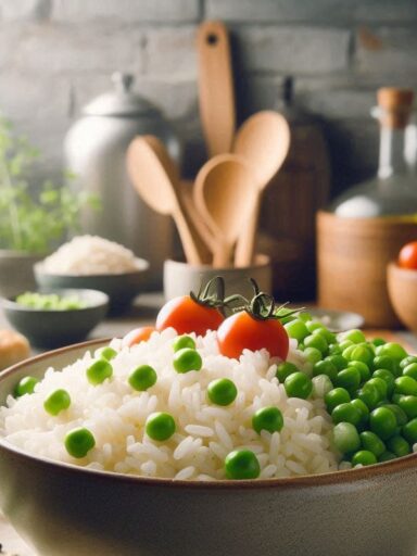 Riz au Petit Pois Recette Facile