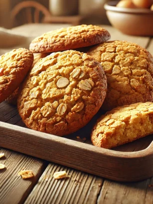 Recette Cookies Flocons d'Avoine Sans Farine