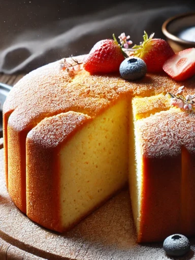 Recette Gâteau avec Biscuit Madeleine