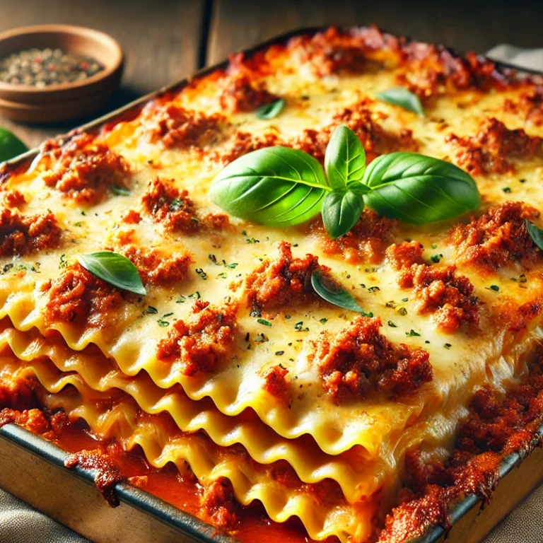 Recette de Lasagne Viande Hachée