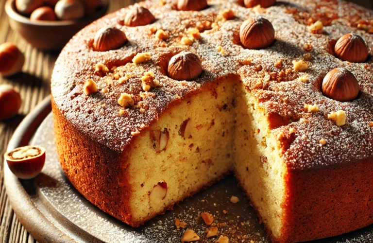 Recette Gâteau Farine de Noisette