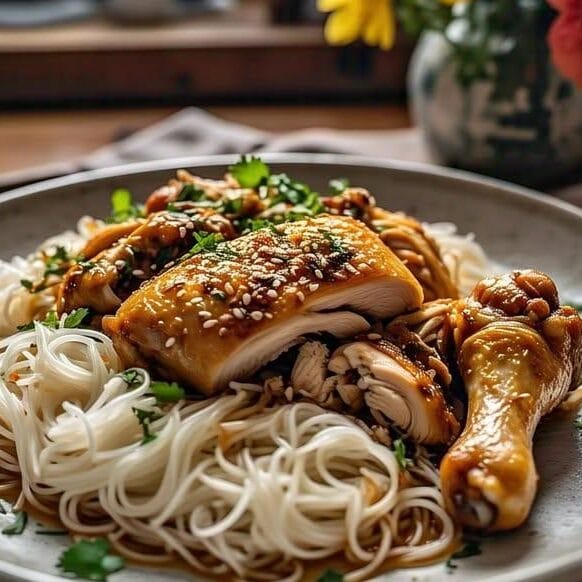 Recette Vermicelle de Riz et Poulet