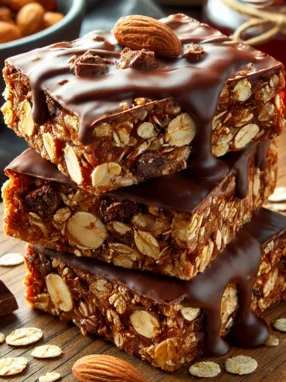 Recette Barre de Céréales Chocolat