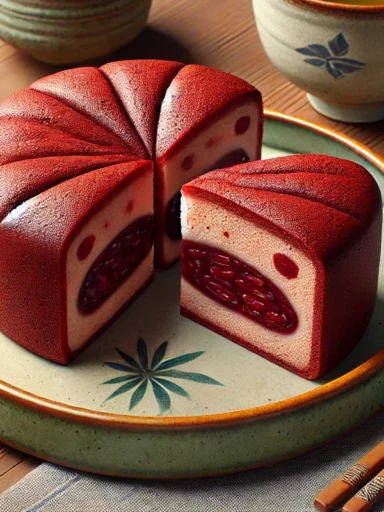 Recette Gâteau Haricot Rouge Japonais