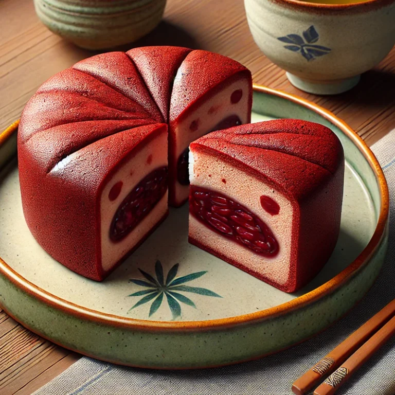 Recette Gâteau Haricot Rouge Japonais